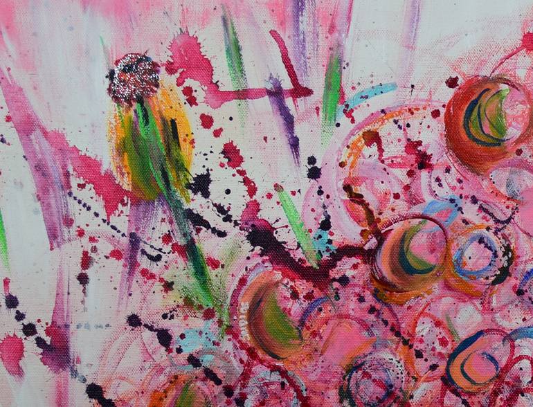 Original Modernism Abstract Painting by Hans Von Lohnsburg