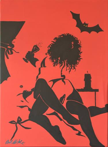 Print of Erotic Paintings by Axl Hoehle