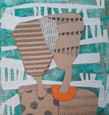 Print of Abstract People Collage by Marija Zunic