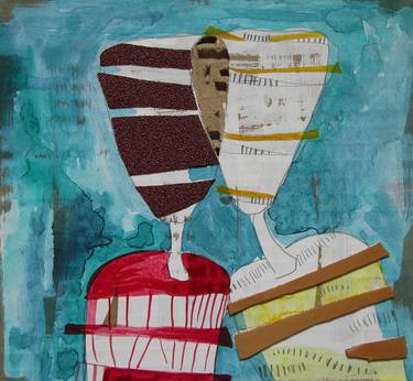 Print of Abstract Collage by Marija Zunic