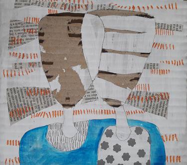 Print of Abstract Portrait Collage by Marija Zunic