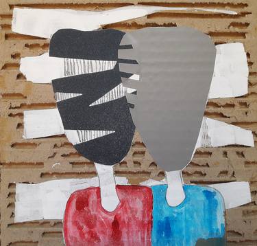 Print of Abstract People Collage by Marija Zunic