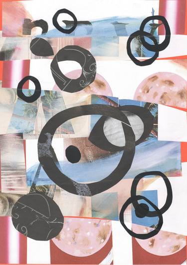 Print of Abstract Collage by Marija Zunic