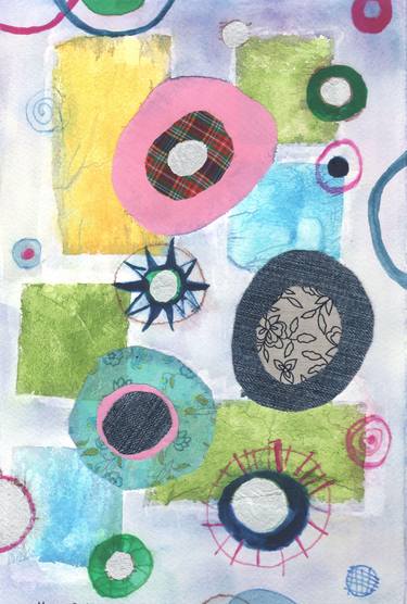 Print of Cubism Abstract Collage by Marija Zunic