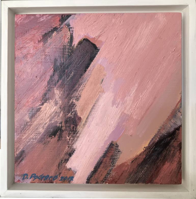 Original Expressionism Cities Painting by Diego Pedrero Burrero