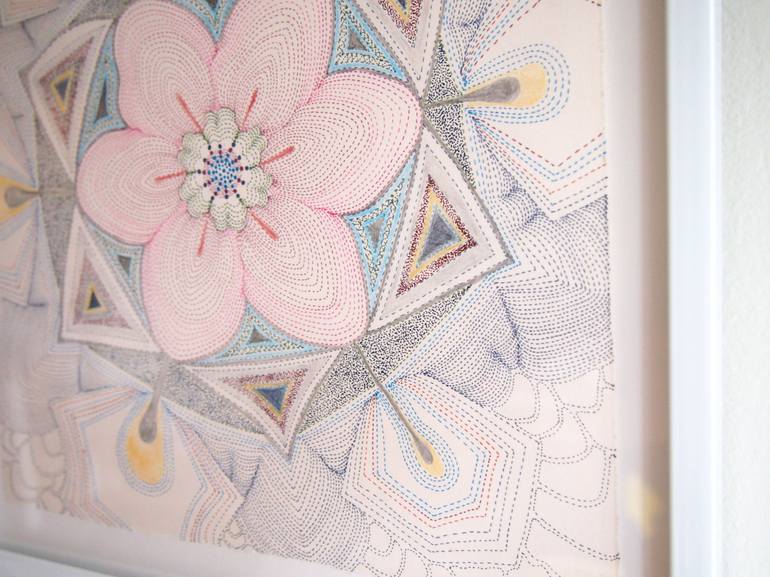 Original Abstract Nature Drawing by Sarah Morejohn