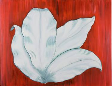 Original Fine Art Floral Paintings by Dalia Atteya