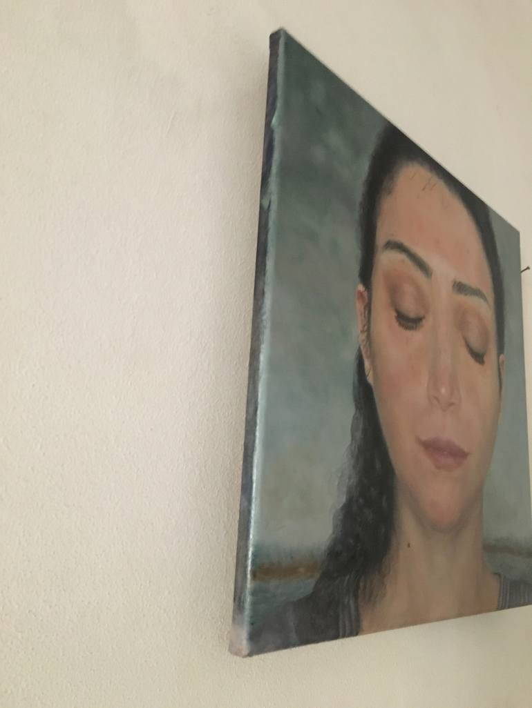 Original Portrait Painting by Dalia Atteya