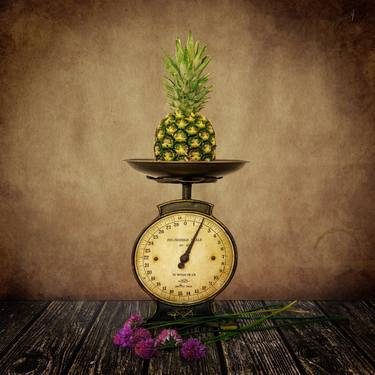 'Pineapple' - Still Life Photography on Canvas thumb
