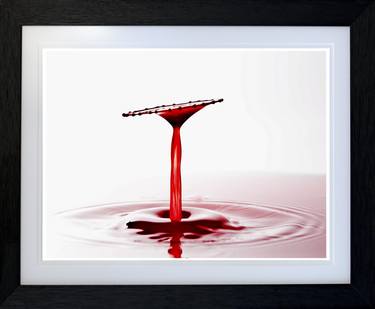 'Crimson Chalice' - Abstract Liquid Art Collection thumb