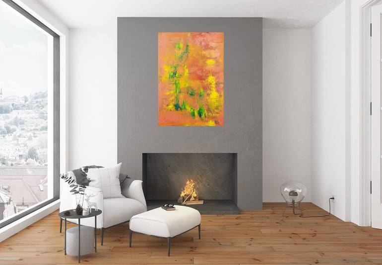 Original Abstract Painting by Ivana Olbricht