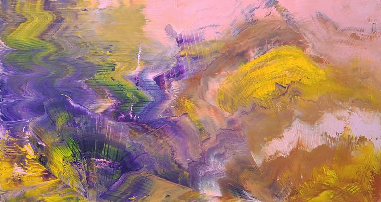Original Abstract Expressionism Abstract Paintings by Ivana Olbricht
