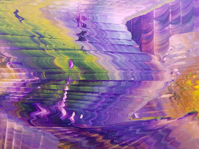 Original Abstract Expressionism Abstract Painting by Ivana Olbricht