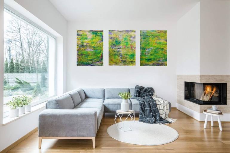 Original Abstract Painting by Ivana Olbricht