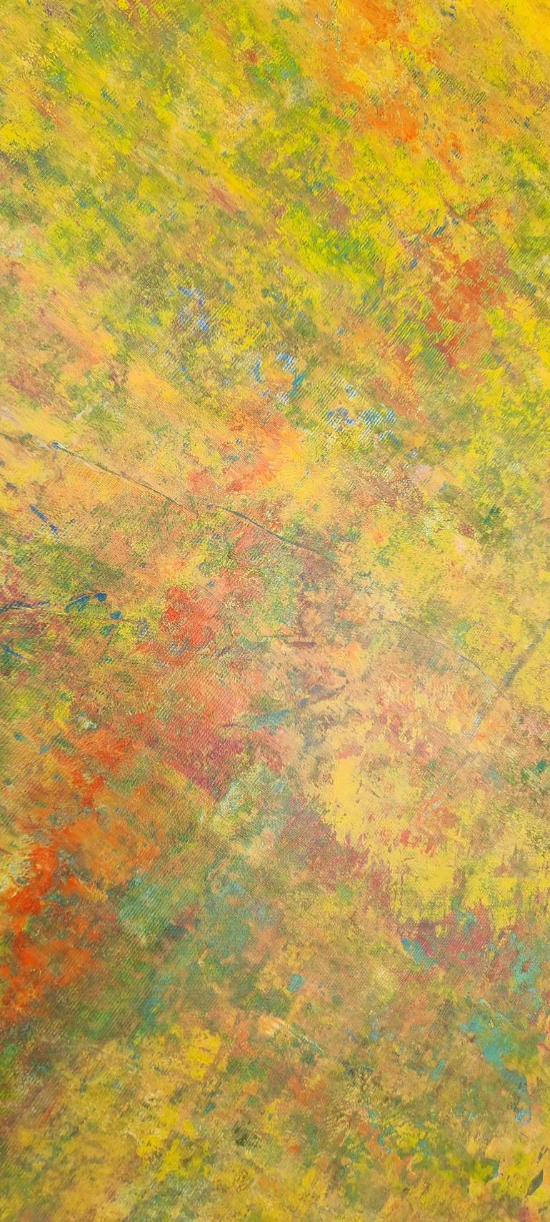 Original Abstract Landscape Painting by Ivana Olbricht