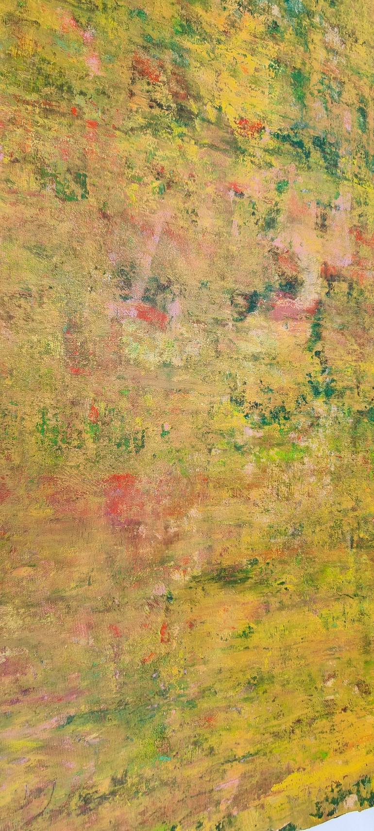 Original Abstract Landscape Painting by Ivana Olbricht