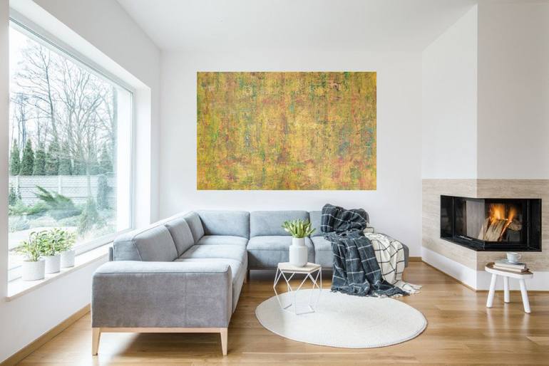 Original Abstract Landscape Painting by Ivana Olbricht