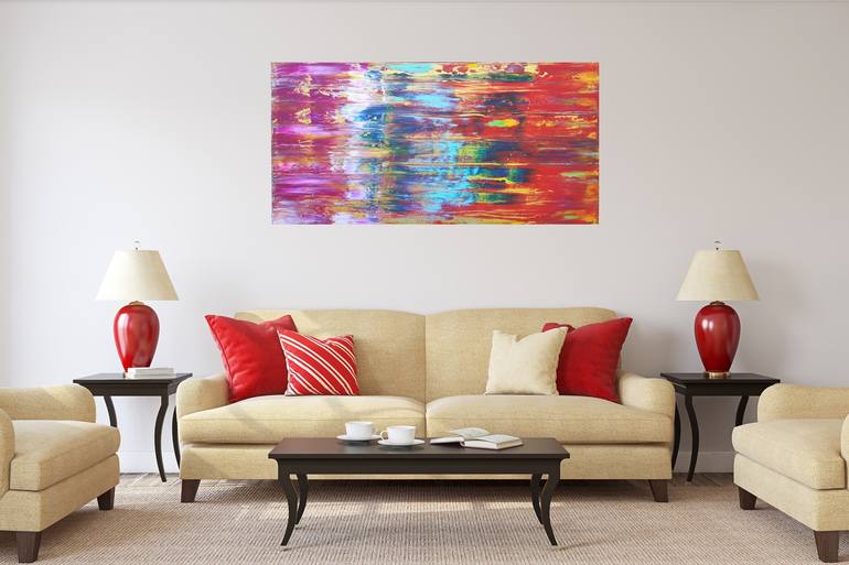 Original Abstract Painting by Ivana Olbricht