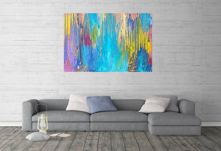 Original Abstract Painting by Ivana Olbricht