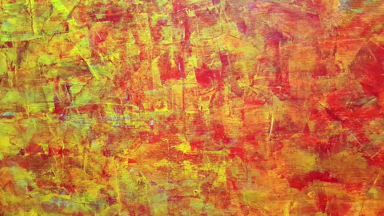 Original Abstract Expressionism Abstract Painting by Ivana Olbricht