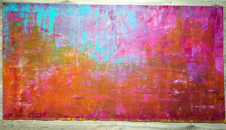 Original Abstract Expressionism Abstract Painting by Ivana Olbricht