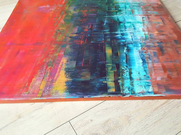 Original Abstract Expressionism Abstract Painting by Ivana Olbricht