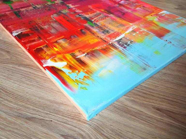 Original Abstract Expressionism Abstract Painting by Ivana Olbricht