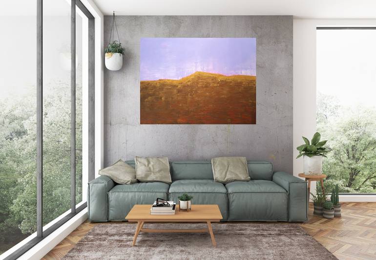 Original Abstract Landscape Painting by Ivana Olbricht