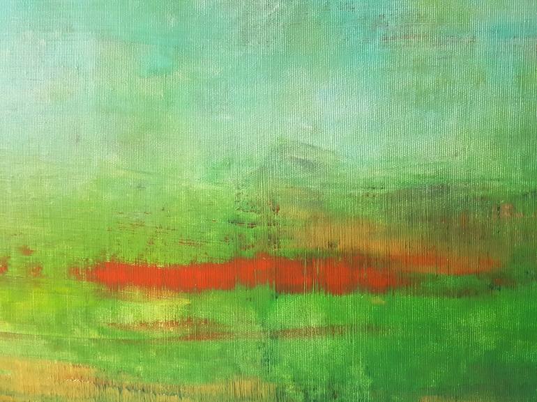 Original Abstract Landscape Painting by Ivana Olbricht