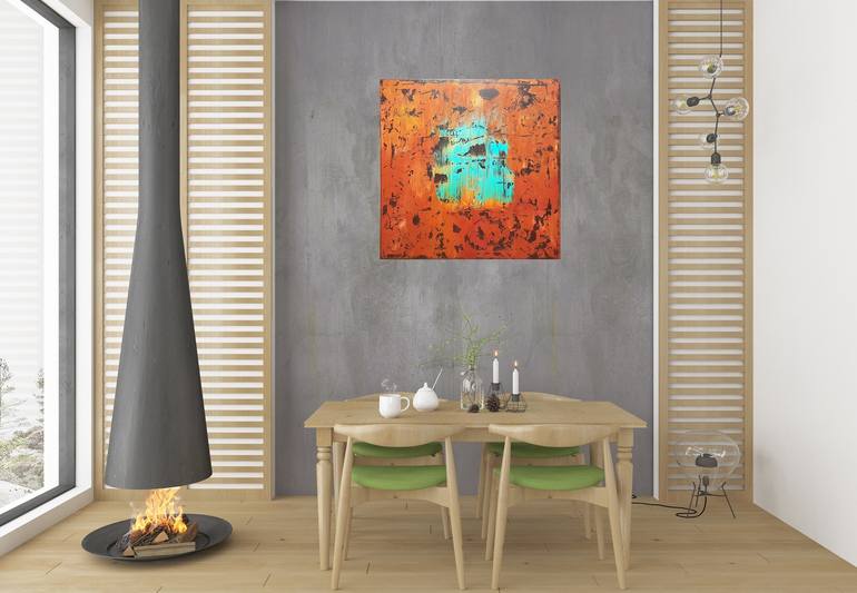 Original Abstract Expressionism Abstract Painting by Ivana Olbricht