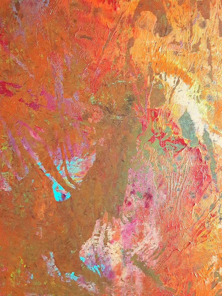 Original Abstract Expressionism Abstract Painting by Ivana Olbricht