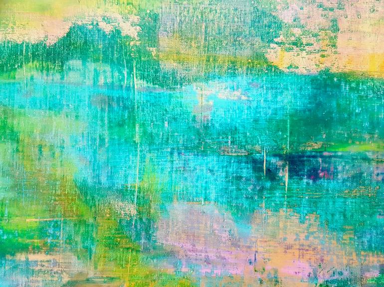 Original Abstract Landscape Painting by Ivana Olbricht