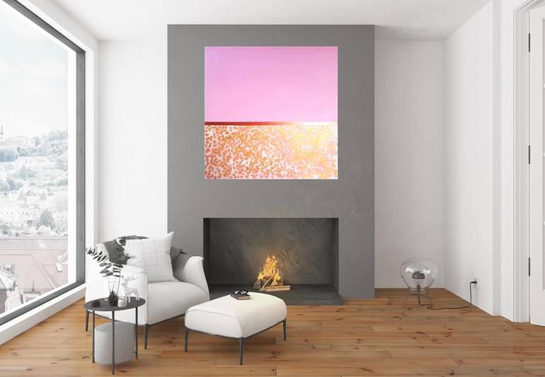 Original Minimalism Abstract Painting by Ivana Olbricht