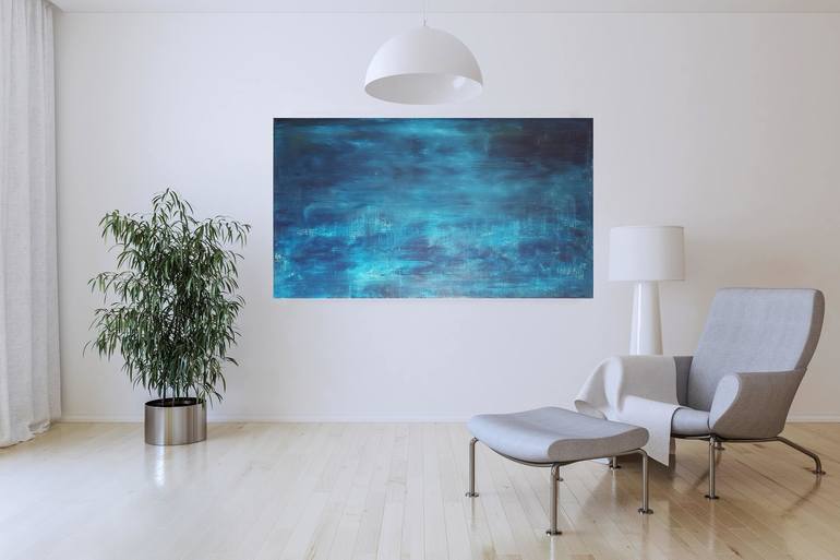 Original Impressionism Abstract Painting by Ivana Olbricht