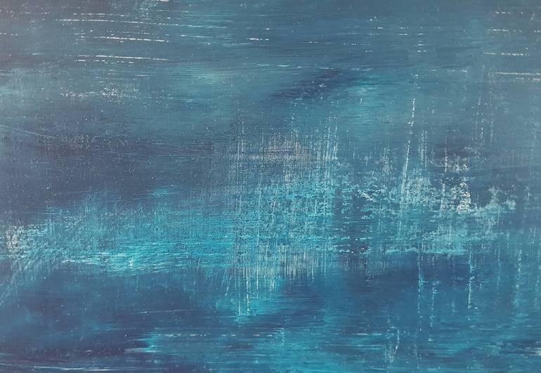 Original Impressionism Abstract Painting by Ivana Olbricht