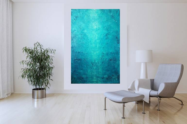 Original Minimalism Abstract Painting by Ivana Olbricht