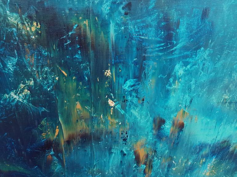 Original Abstract Expressionism Abstract Painting by Ivana Olbricht