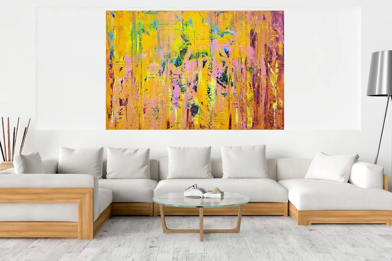 Original Abstract Expressionism Abstract Painting by Ivana Olbricht