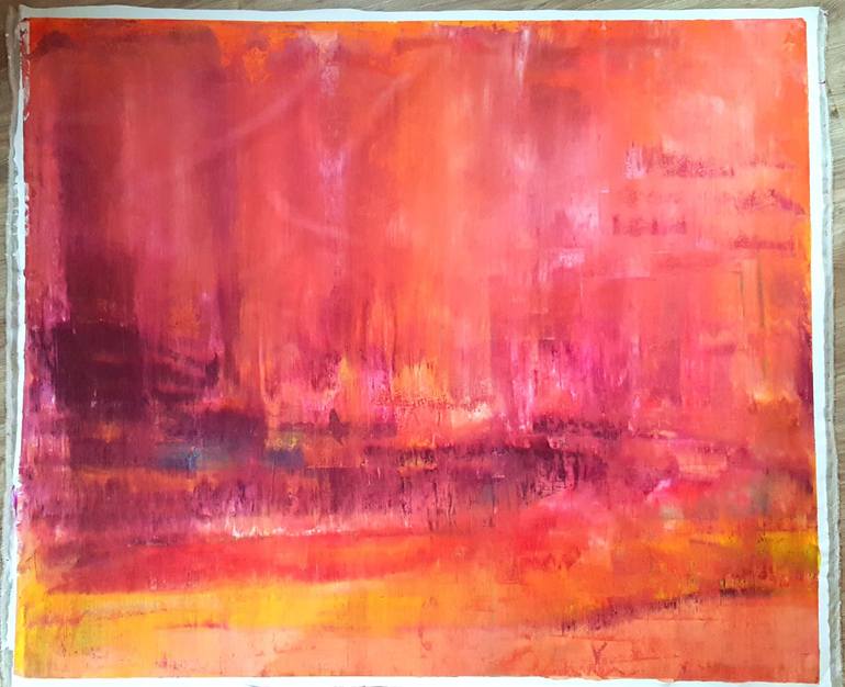 Original Abstract Expressionism Abstract Painting by Ivana Olbricht