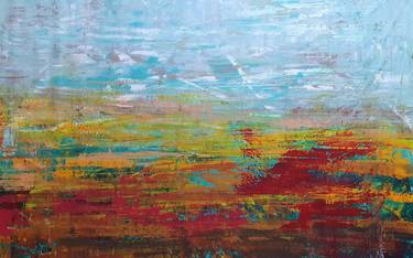 August afternoon - XXL abstract landscape thumb
