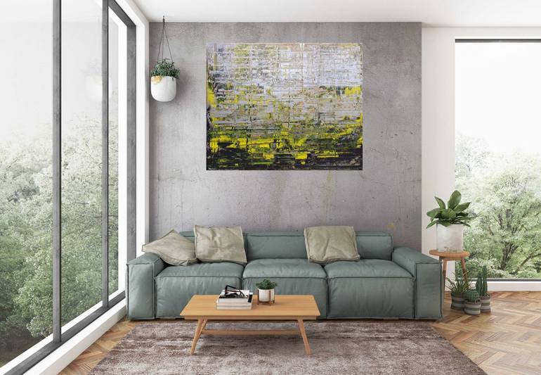 Original Abstract Landscape Painting by Ivana Olbricht