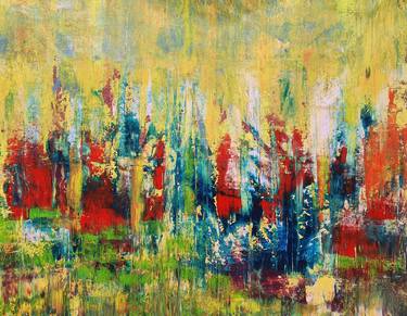 Original Abstract Landscape Paintings by Ivana Olbricht