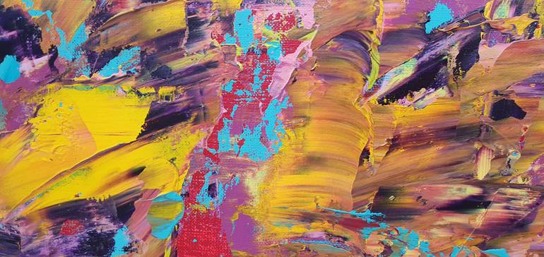 Original Abstract Expressionism Abstract Painting by Ivana Olbricht