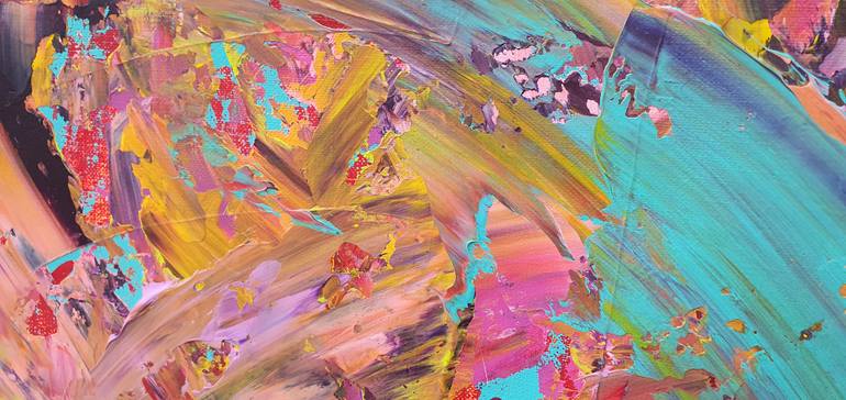 Original Abstract Expressionism Abstract Painting by Ivana Olbricht