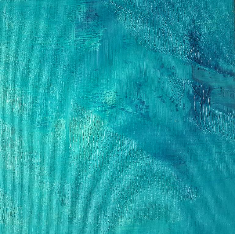 Original Art Deco Abstract Painting by Ivana Olbricht