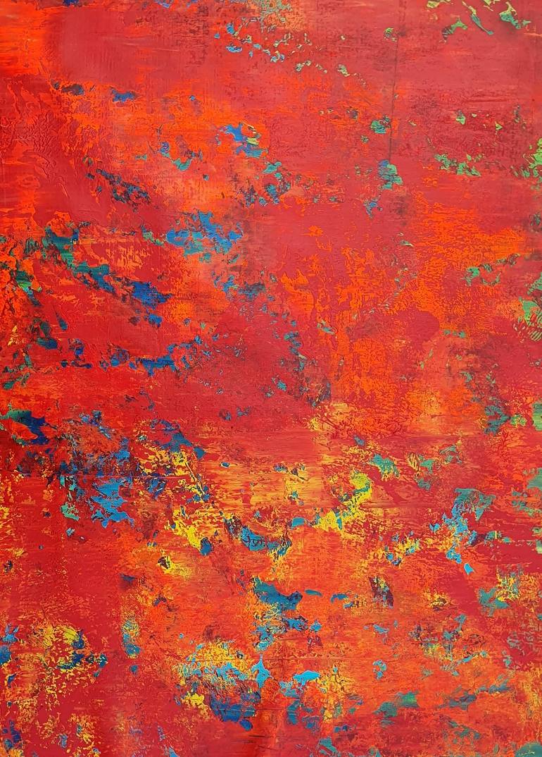 Original Abstract Painting by Ivana Olbricht