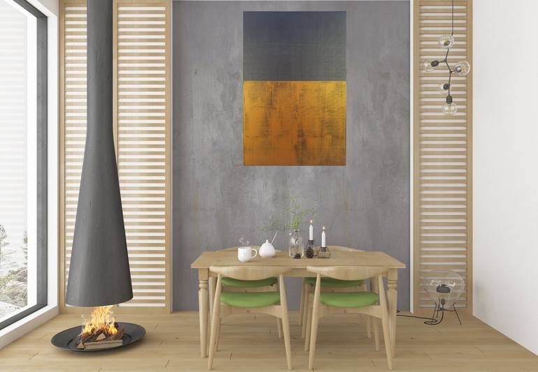 Original Minimalism Abstract Painting by Ivana Olbricht