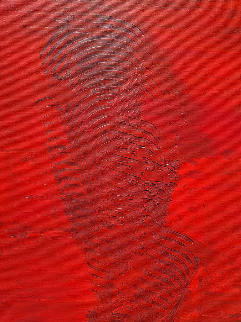 Original Art Deco Abstract Painting by Ivana Olbricht