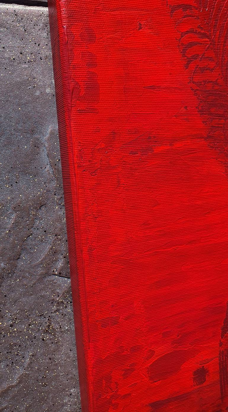 Original Art Deco Abstract Painting by Ivana Olbricht