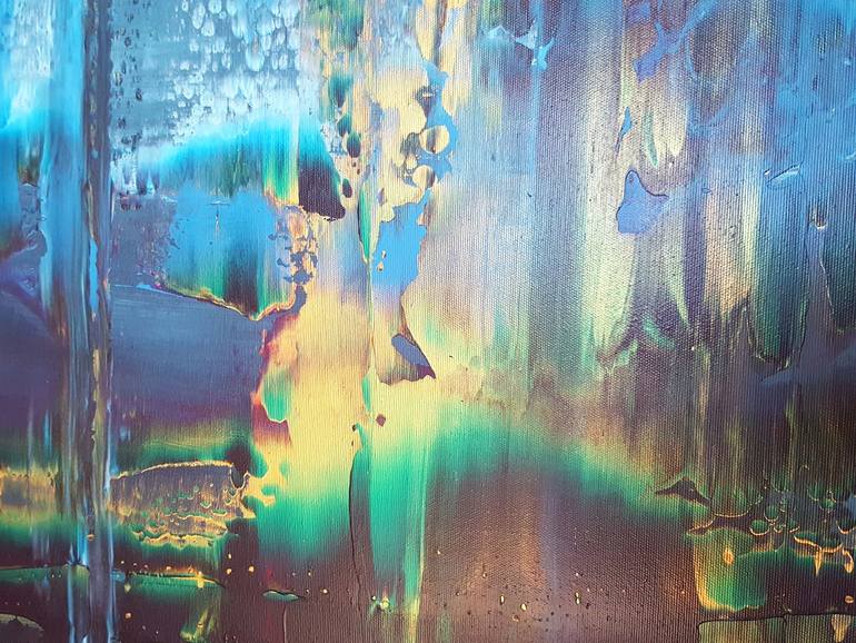 Original Abstract Landscape Painting by Ivana Olbricht